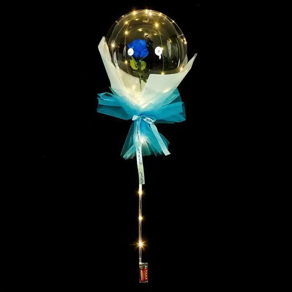 LED Luminous Balloon Rose Bouquet