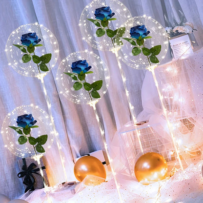 4pcs Rose LED Light String